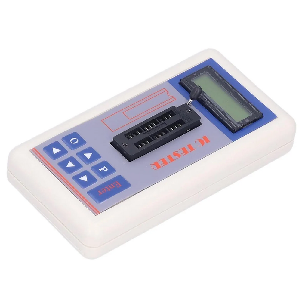 ABQR Integrated Circuit Tester, IC Transistor Capacitor Tester, Diode Checker Detector, with 5V 3.3V AUTO Mode,B