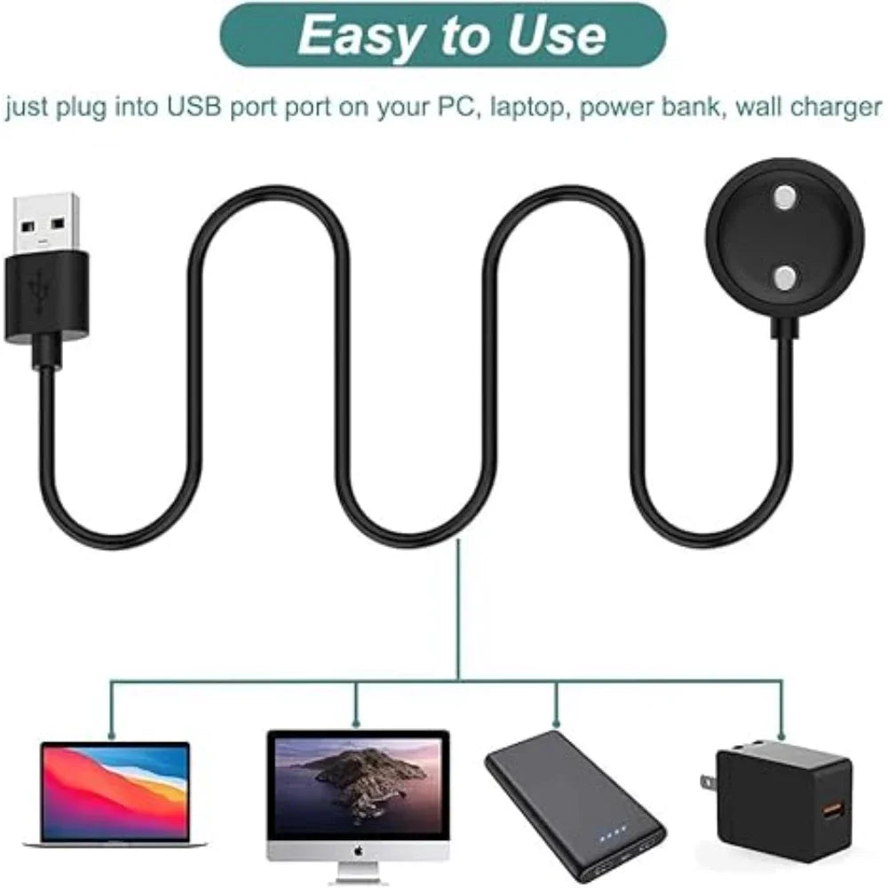 For SUUNTO 9 Peak Pro/Vertical/ Race/Race S/Ocean Charger USB Charger Smart Watch Charging Cable Replacement Charger