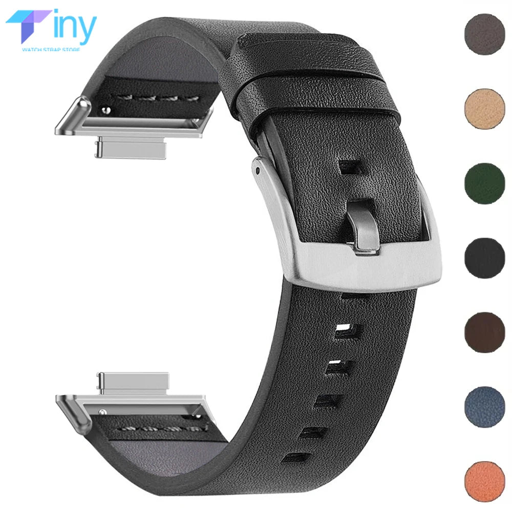 Classic Leather Strap for Huawei Watch Fit 4 4Pro Band Smartwatch Correas Sports Bracelet for Huawei Fit3 Watch Accessories Belt
