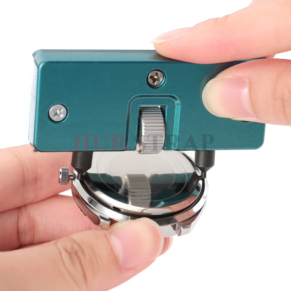 1 Set Adjustable for Watchmaker Repair Tool Watch Back Case Cover Holder Remover Opener Safety Stainless Steel Watch Accessories