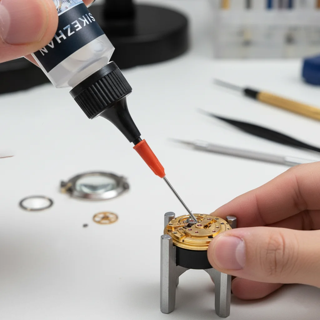 Professional Watch Lubricant – Precision Oil for Watch Mechanisms, Anti‑Rust, Smooth Movement and Cleaning Maintenance