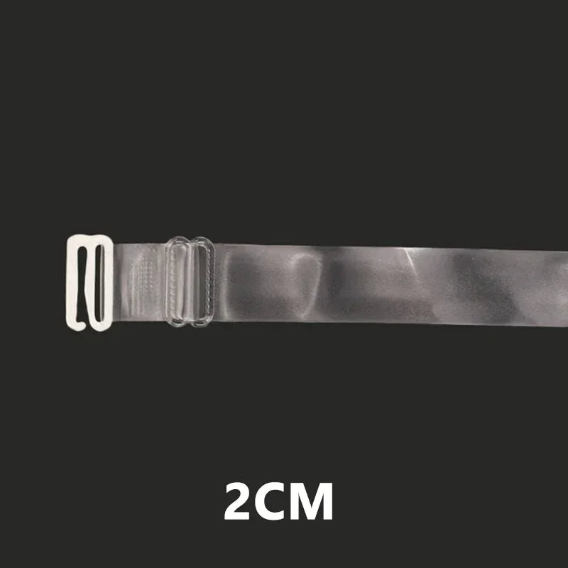 Invisible Transparent Bra Straps Detachable Silicone Elastic Belt Adjustable Non Slip Intimates Women Shoulder Strap Accessories