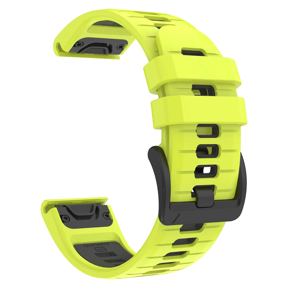 Sport Strap Silicone Watch Band 22mm 26mm For Garmin Fenix 8 Pro E 7 7X 6 6X 5 5X Plus Quick Release Bracelets Women Men Correa
