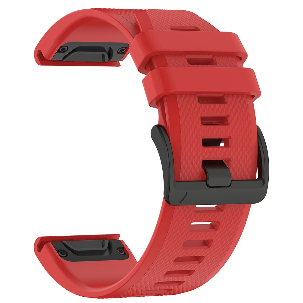 Sport Strap Silicone Watch Band 22mm 26mm For Garmin Fenix 8 Pro E 7 7X 6 6X 5 5X Plus Quick Release Bracelets Women Men Correa