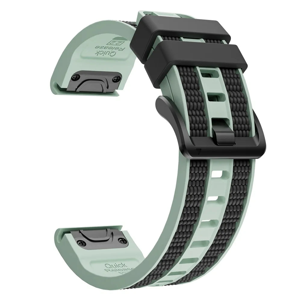 Fenix8 Watch Band For Garmin Fenix 8 Pro 47mm 51mm E 7 7X 6 6X/Epix Pro/Tactix8 970 965 QuickFit 22mm 26mm Sports Silicone Strap