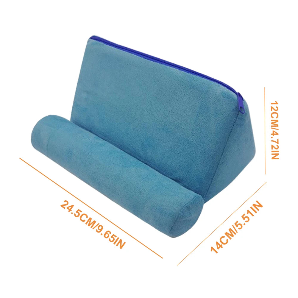 Sponge Pillow Tablet Holder for IPad Tablet Pillow Stand Cushion Laptop Tablet Holder Mobile Phone Support Pillow Reading Stand