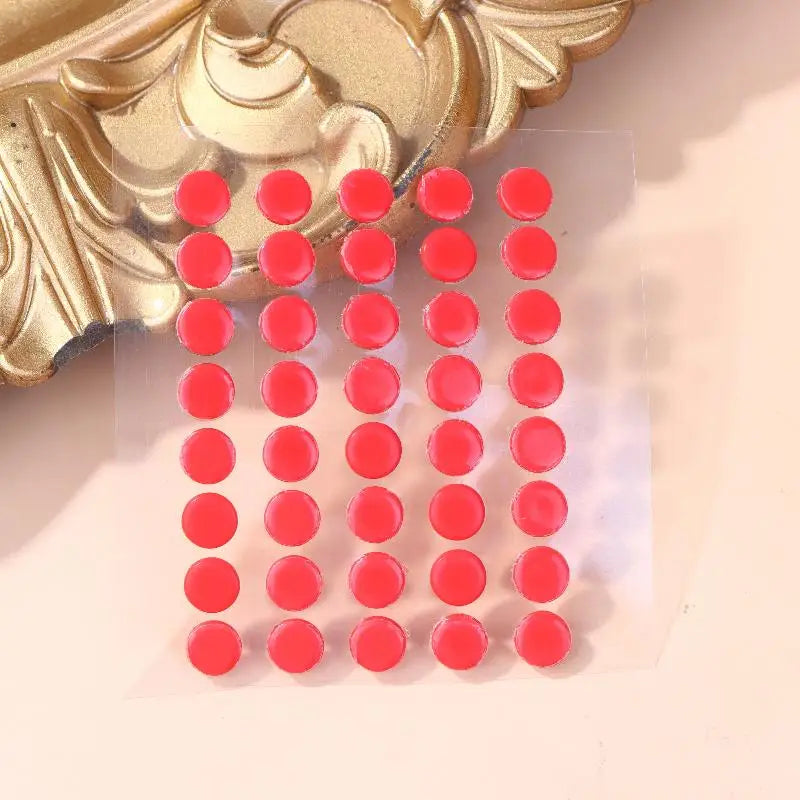 40Pcs 6.5mm Diameter 0.8mm Thickness Small Dots Universal Mouse Skates For Mouse Foot Glide Feet Sticker
