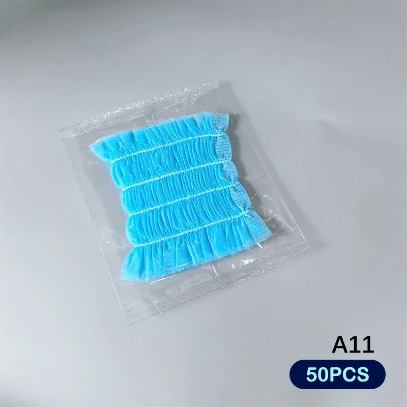 20/50/100pcs Disposable Spa Headbands Soft Non- Elastic Facial Hair Bands For Sauna, Facial Cleansing, Skincare & Makeup