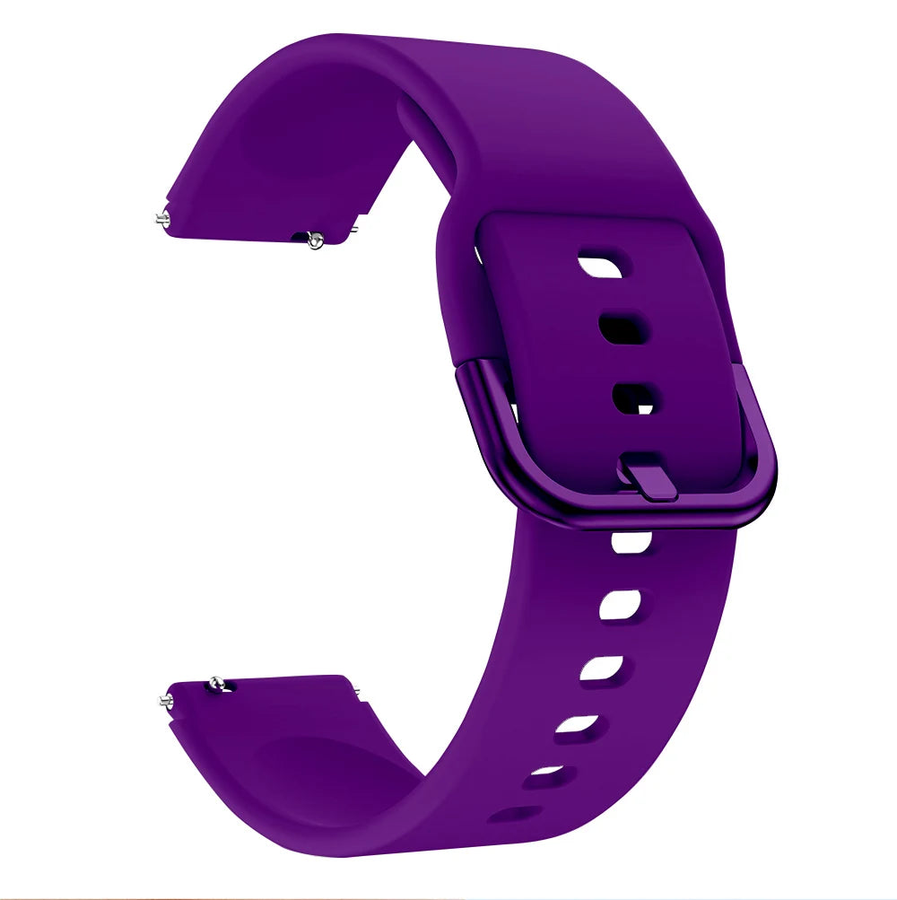 18mm Universal Band for Huawei GT6 5 4 41mm Colorful Buckle Men Women Replacement Strap for Hauwei GT5 Pro 42mm GT6 41mm Strap