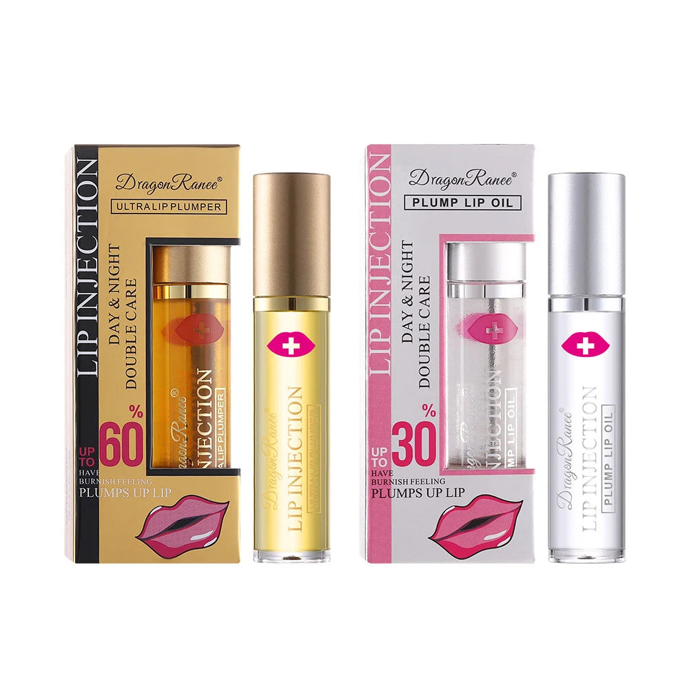 Instant Volumising Lip Plumper Oil Lip Enhancer Lip Gloss Plumping Serum Moisturizing Anti-Wrinkle Lipstick Sexy Lip Care Makeup