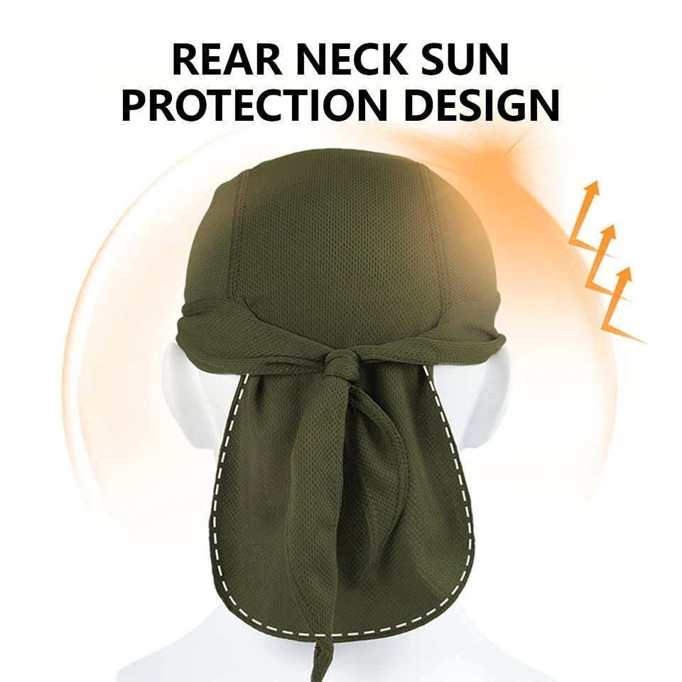 Cycling Headscarf Spring Summer Men Women Breathable Hiking Scarf Outdoor Tourism Pirate Hat Sports Sun Protection Headscarf