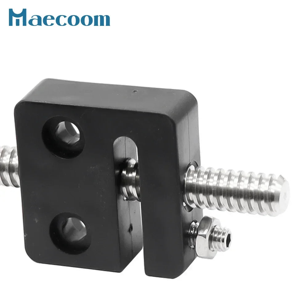 1pcs T V-Openbuildd Type Anti-backlash T8 Screw 8mm Nut Block Pitch 2mm Lead 2mm/4mm/8mm POM Square T8 Nut 3D Printer Parts