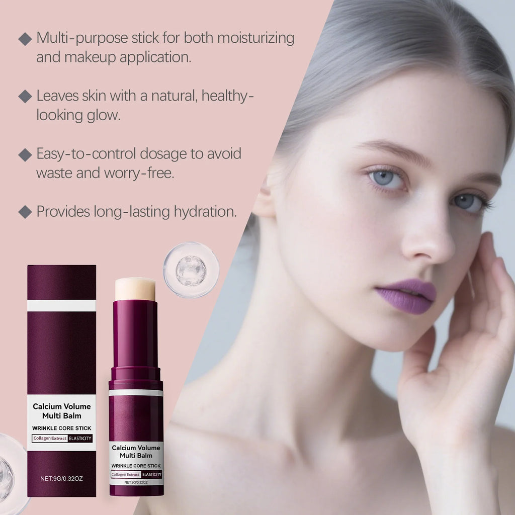 Multi-use Balm Stick for Face Neck Eye Lip Moisturizing Dewy Glow Multi Balm Barrier Support Hydrating Skincare Stick Dry  Skin
