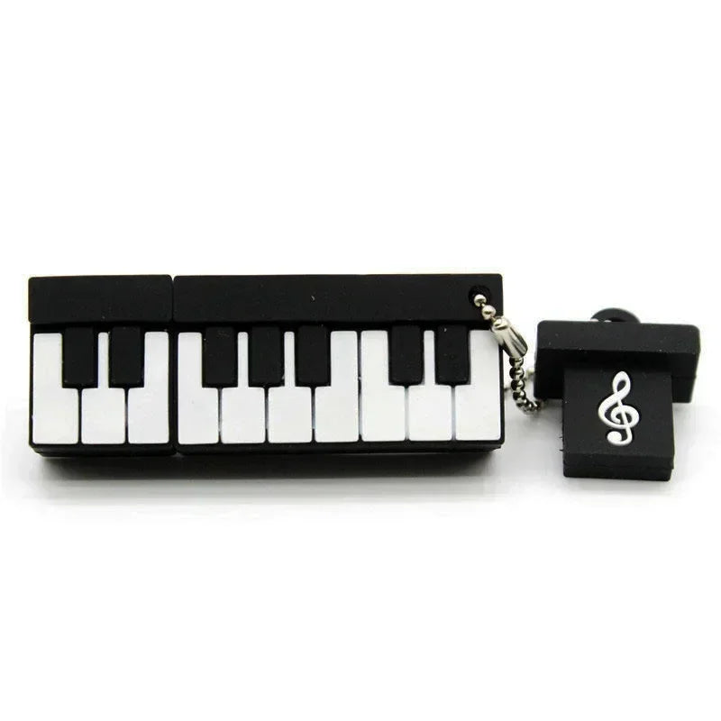 JASTER Music Model USB Flash Drive Guitar Pen Drive Violin Pendrive Cello Memory Stick Beth U Disk Free Key Chain 16GB 32GB 64GB