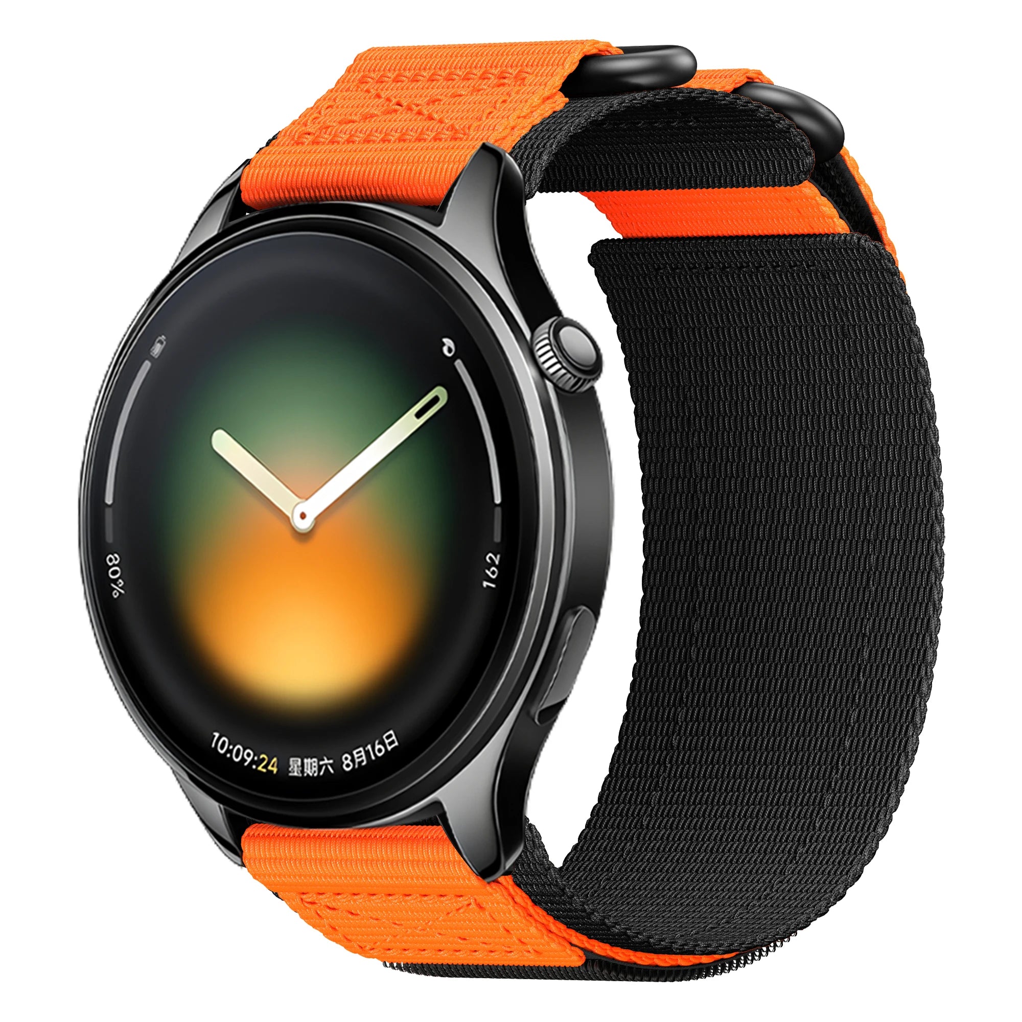 22mm Hook and Loop Nylon Strap For Xiaomi Watch 5 / S4 Sport / S3 / S2 / S1 Pro Sports Wrist Band Bracelet Accessories
