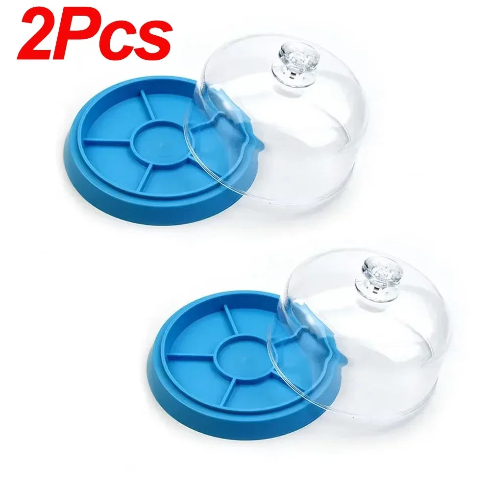1/2pcs Watch Dust Sheet Cover with Tray Watch Movement Repair Tool Jewelry tools Spare Protector Watchmaker Repair Tool