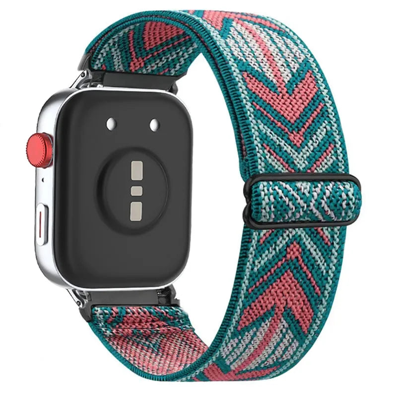 Elastic Nylon Loop Watch Band For Huawei Watch Fit3 2 Strap Replacement Wristband For Huawei Fit 5 4 Bracelet Correa Accessories