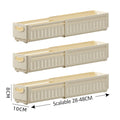 1/3PCS Retractable Drawer Organizer Adjustable Cabinet Storage Box Stackable Kitchen Organizers Sorting Storage Box For Home
