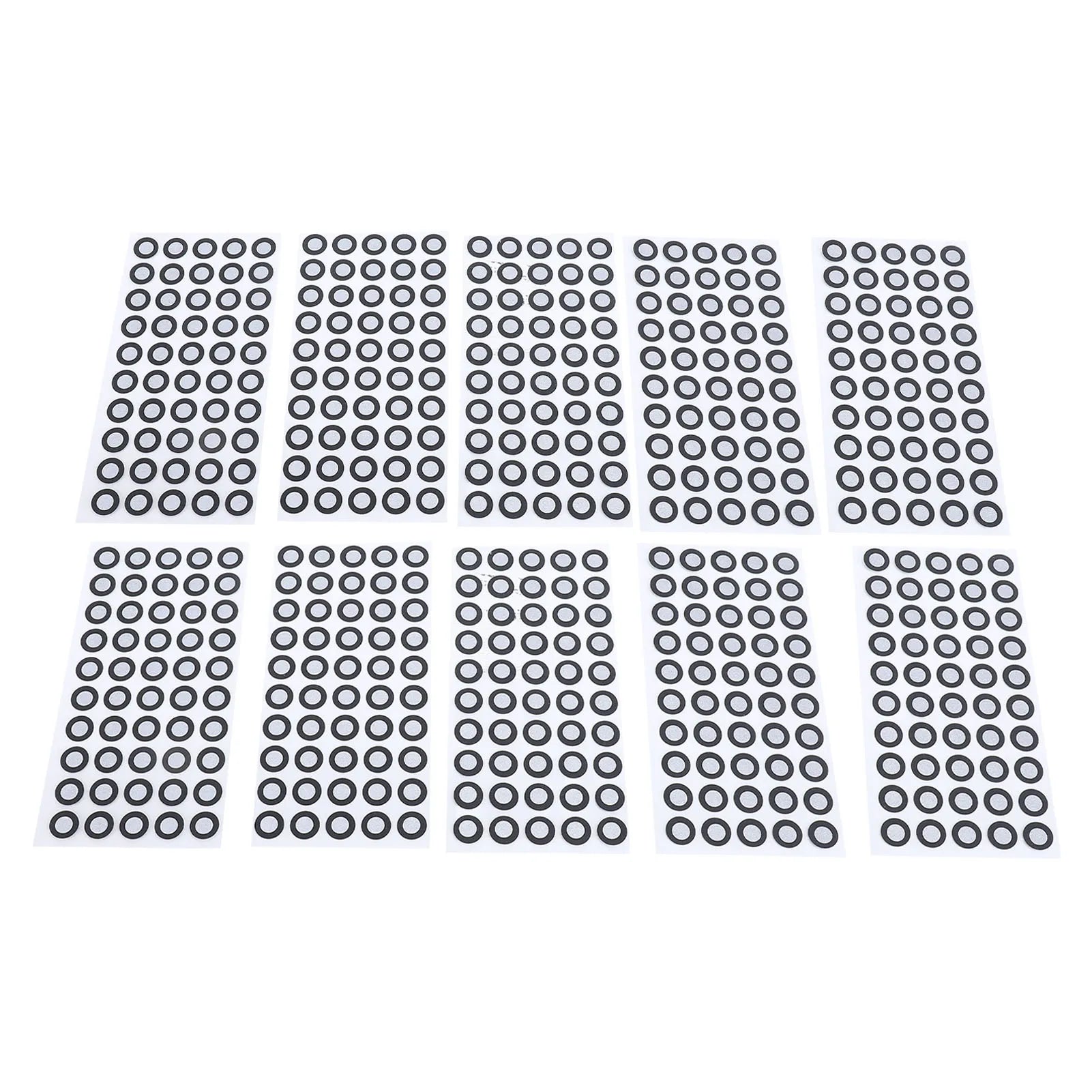 500Pcs 3D Scanning Marker 6mm ID 10mm OD Reference Point Diffuse Reflection Markers 3D Scan Tracking Dots