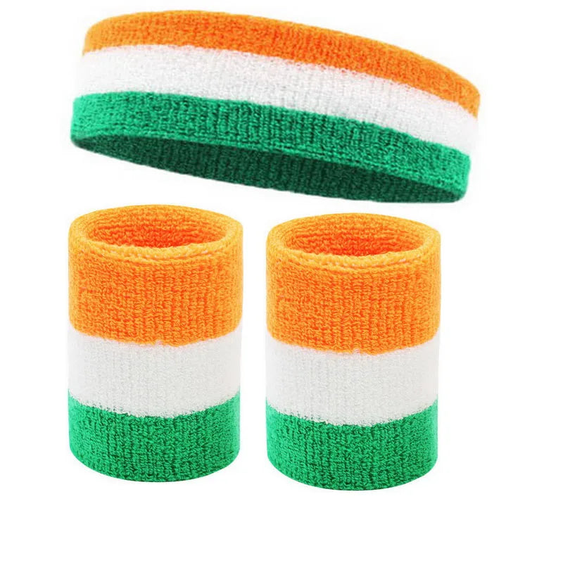 Tennis Wristbands Sport Headband For Men Women Towel Sweat Bands Basketball Yoga Gym Running Volleyball Wrist Wrap Sweatband