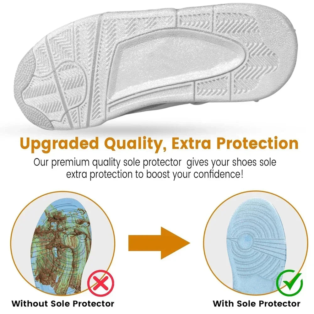 Sole Tape Sticker Transparent Anti-slip for Sneaker Outsoles Protect Shoe from Wear Tear Sport Shoes Soles Replacement