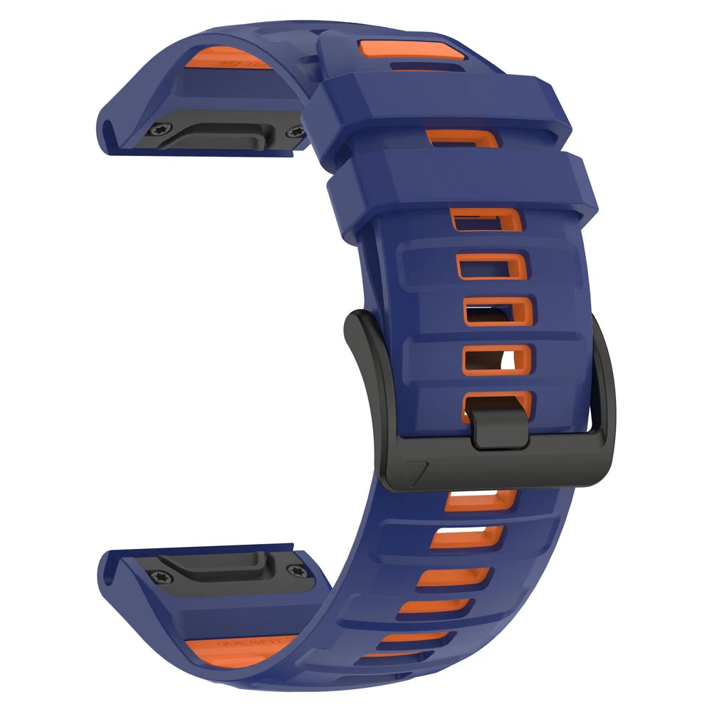 Sport Strap Silicone Watch Band 22mm 26mm For Garmin Fenix 8 Pro E 7 7X 6 6X 5 5X Plus Quick Release Bracelets Women Men Correa