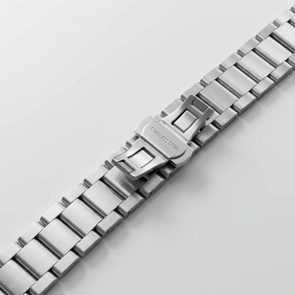 Solid Stainless Steel Watch Band 18 20 21 22 23 24mm Metal Bracelet Replacement Strap Men Women Wristband Accessories