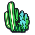 1PCS New Spring Outing Shoe Charms Flower Car Fashion Garden Shoe Accessories For Girls Party Gift PVC Button DIY Cactus Decor