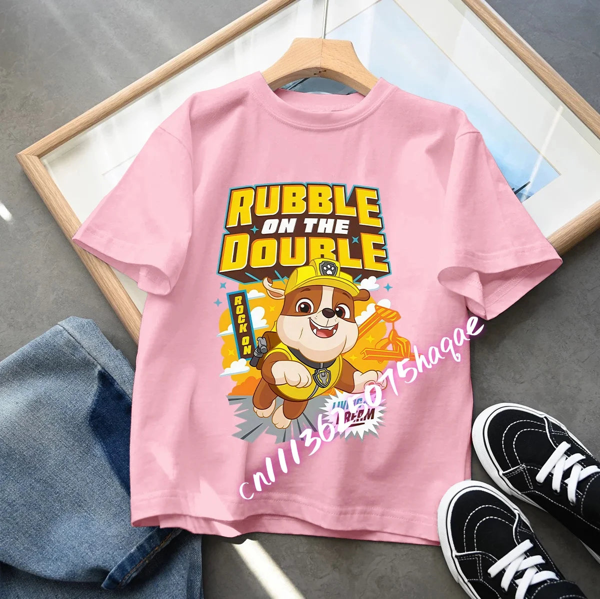 Summer PAW Patrol Children T-Shirts Cartoon Chase Skye Short Sleeves Top Tees Fashion Anime Girls Boys Shirts Kids Clothes Gift