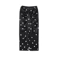 TFAFXY 2025 Polka Dot Skirt Women Wrap Ruched Midi Skirt Woman New Fashion Elegant Long Skirts For Women Party Skirts