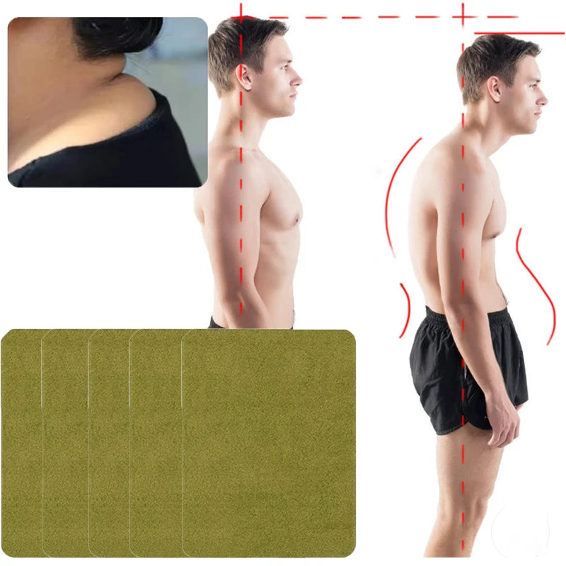 10-30PCS Lumbar Vertebra Patch Back Waist Self-heating Paste for Running Yoga Fitness Exercise