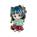Maomao Light Novel Brooch Enamel Pins  Cute Japanese Anime Cartoon Character Brooches Lapel Badge Jewelry Gift for Fans Friends