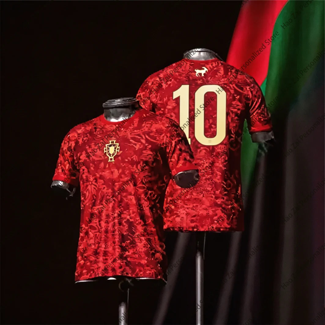 2026 Cristiano Ronaldo Commemorative Edition Jersey/T-Shirt—Portugal Men’s Women’s and Kids’ Sports and Casual Tops