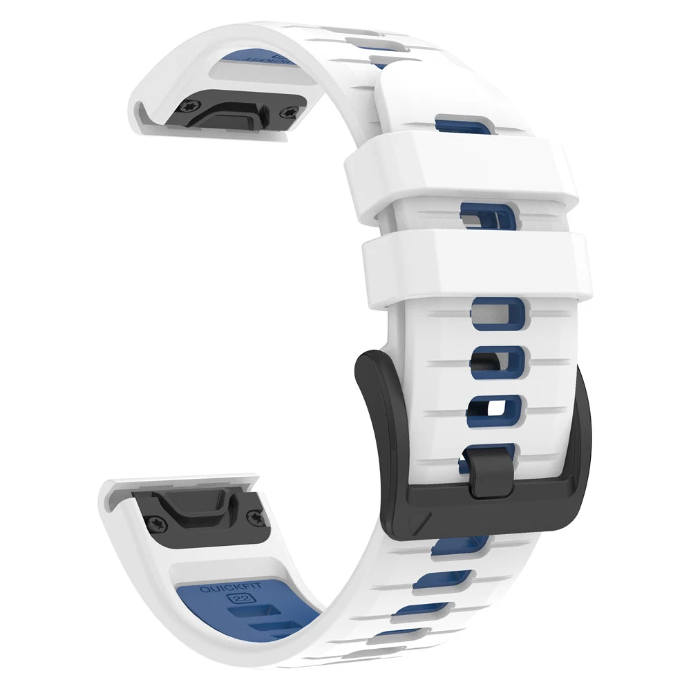Sport Strap Silicone Watch Band 22mm 26mm For Garmin Fenix 8 Pro E 7 7X 6 6X 5 5X Plus Quick Release Bracelets Women Men Correa