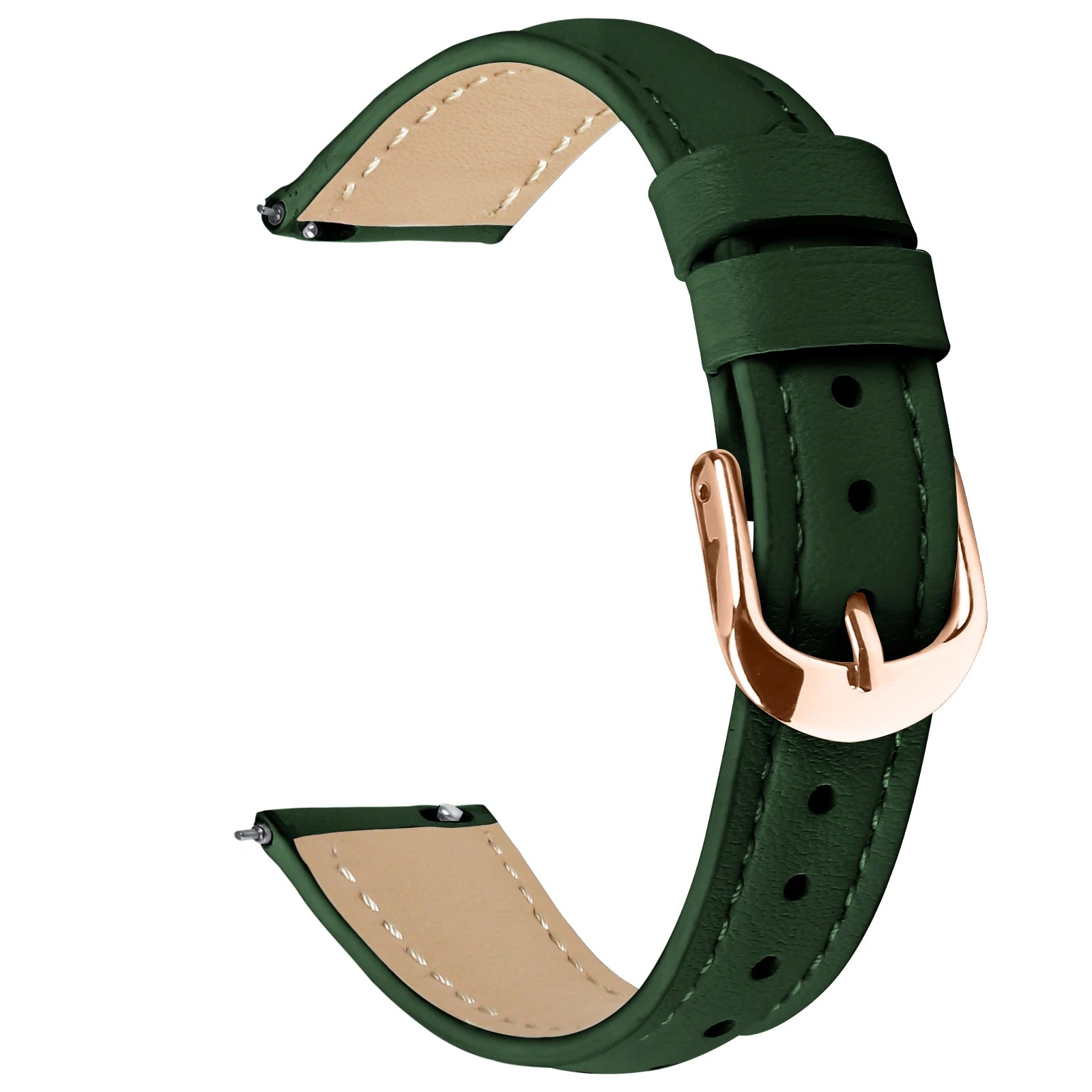 Leather Bracelet Band Suitable for Huawei Watch GT6 GT5 GT4 41mm with Metal Buckle Suitable for Huawei Watch 5/GT5pro 42mm