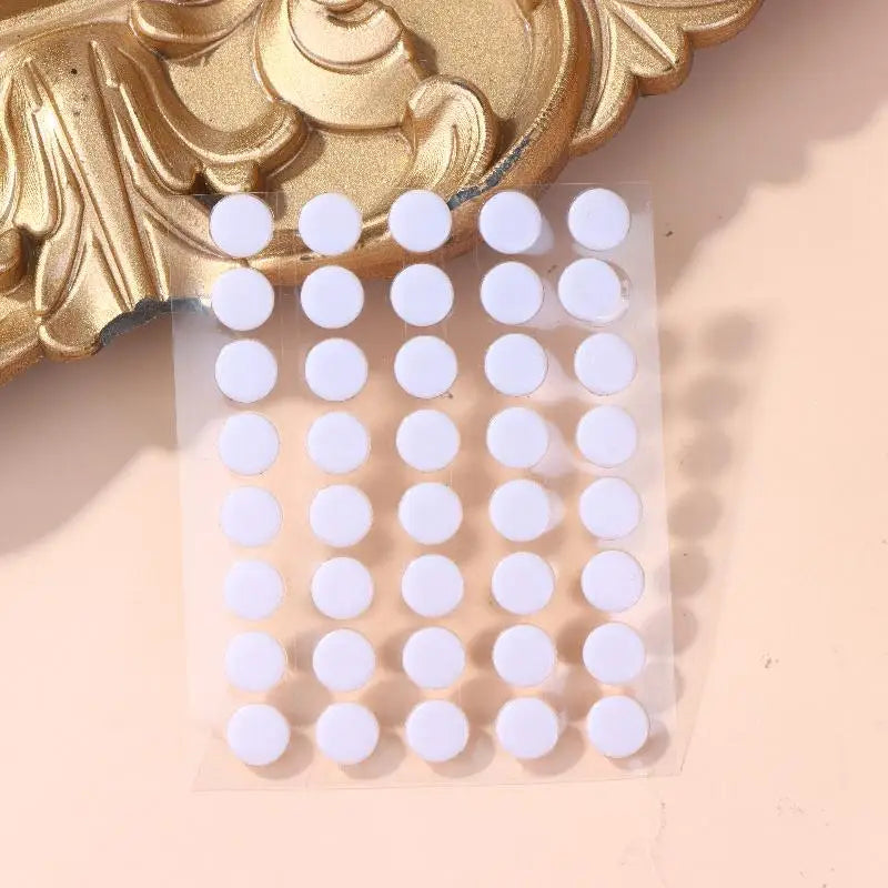 40Pcs 6.5mm Diameter 0.8mm Thickness Small Dots Universal Mouse Skates For Mouse Foot Glide Feet Sticker