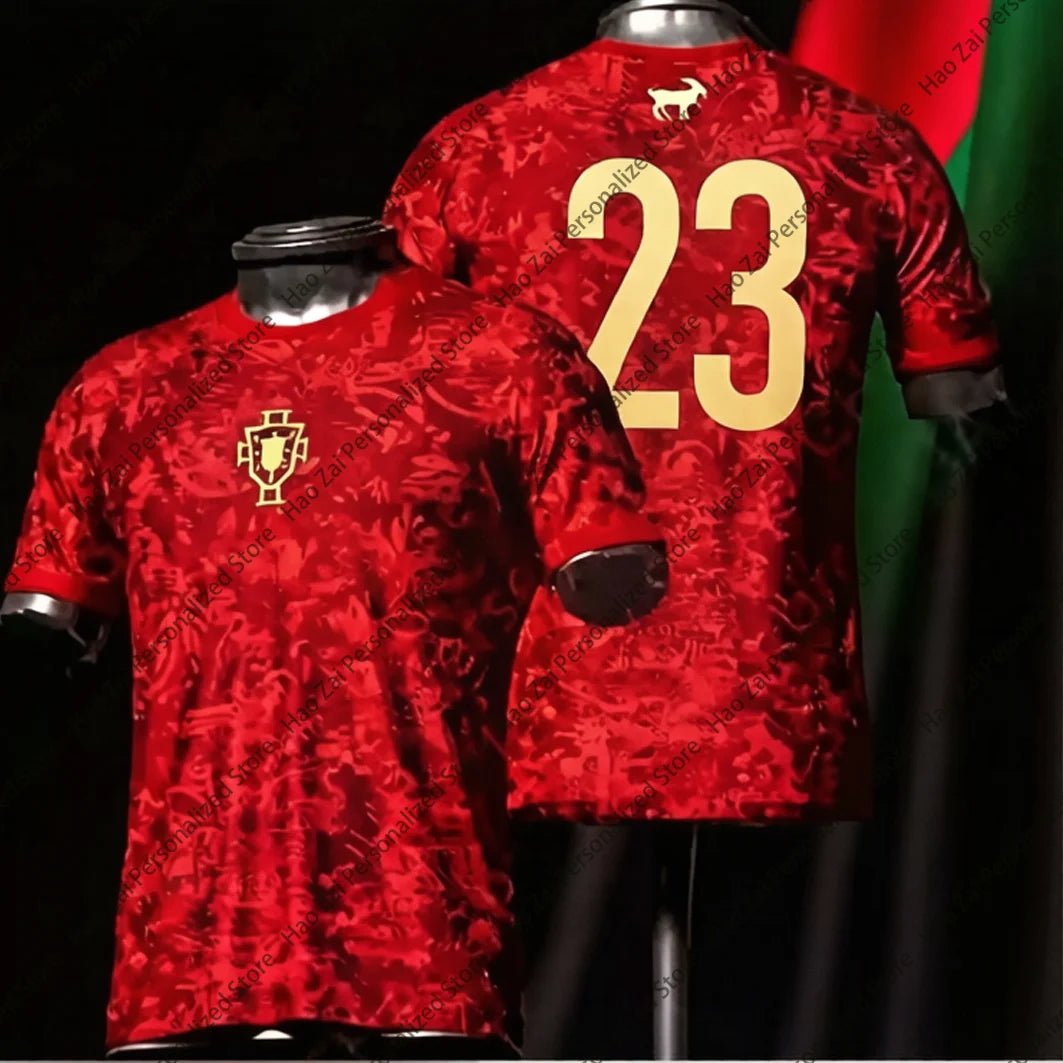 2026 Cristiano Ronaldo Commemorative Edition Jersey/T-Shirt—Portugal Men’s Women’s and Kids’ Sports and Casual Tops
