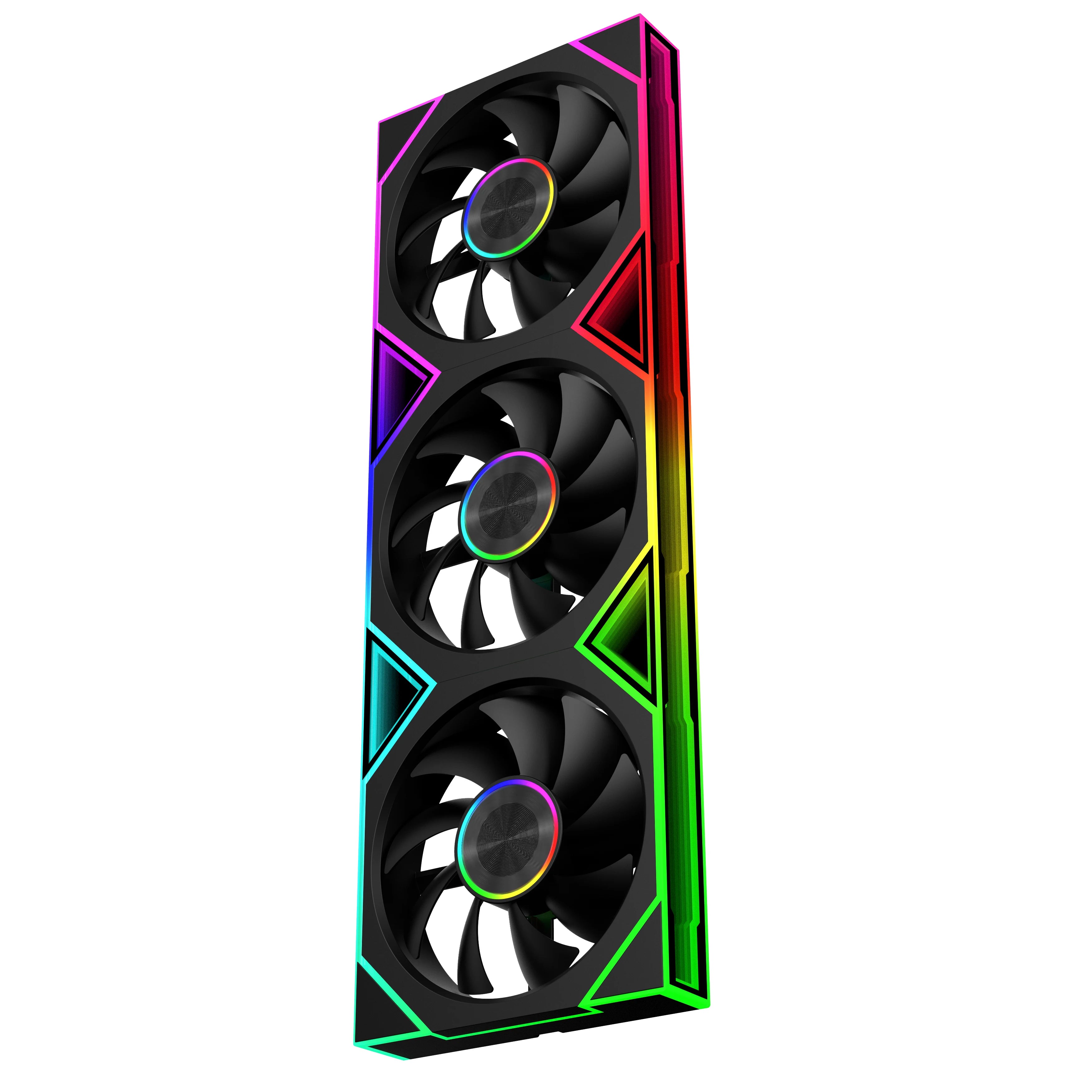 ICE Whale WZ-120/240/360 PC Case Fan ARGB Motherboard Sync Combination Structure Cold Exhaust Cooling Fan Ventilador