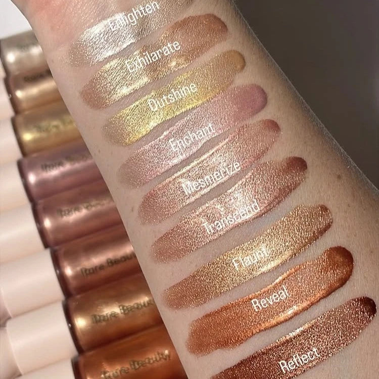 Hot Positive Light Liquid Luminizer 3D Face Contour Liquid Bronzer Shade Long Lasting Waterproof Brighten Makeup Glossy Lipstick