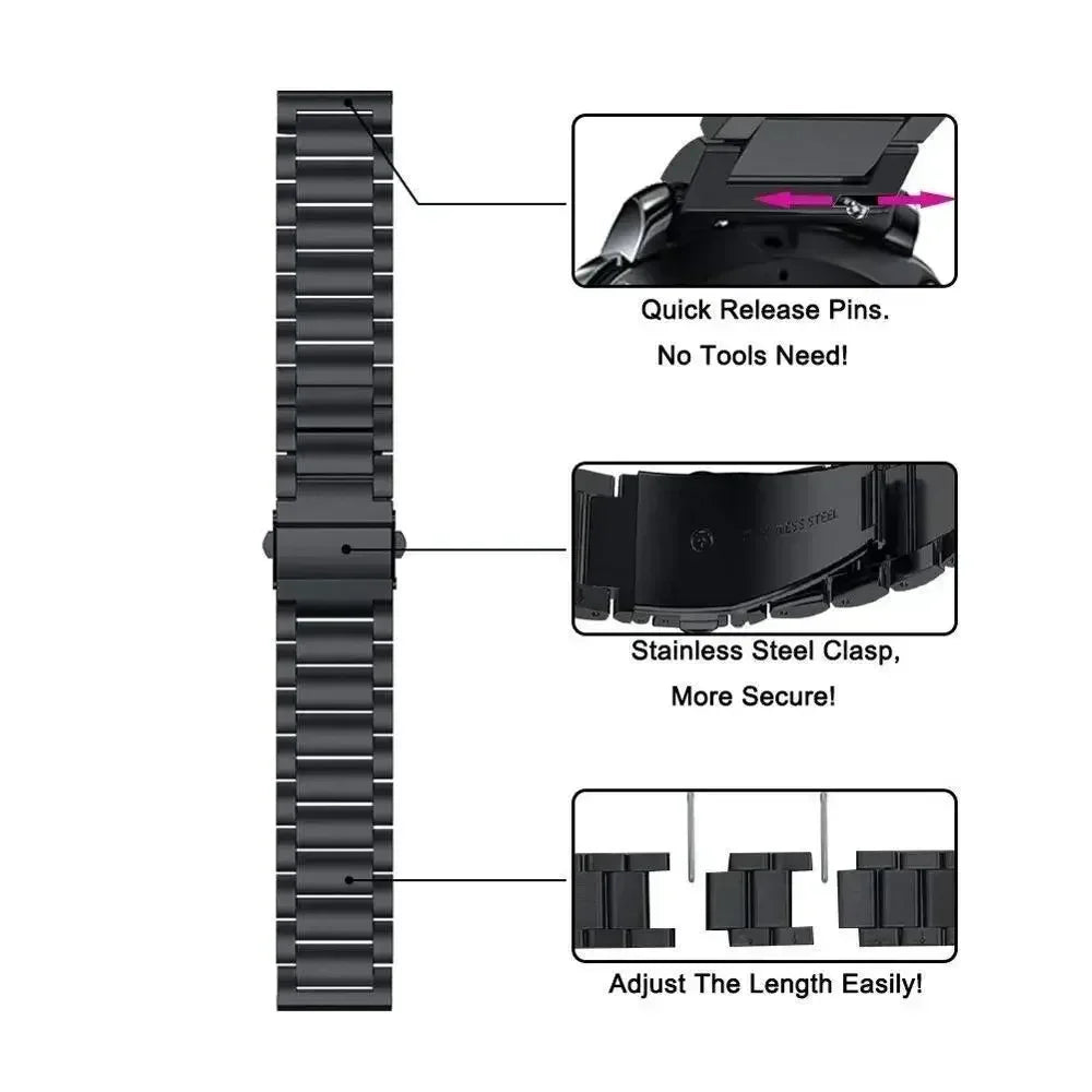 22mm Metal Stainless Steel Strap For CMF by Nothing Watch Pro Bracelet Watchband Correa For CMF Watch Pro 2 Replacement belt