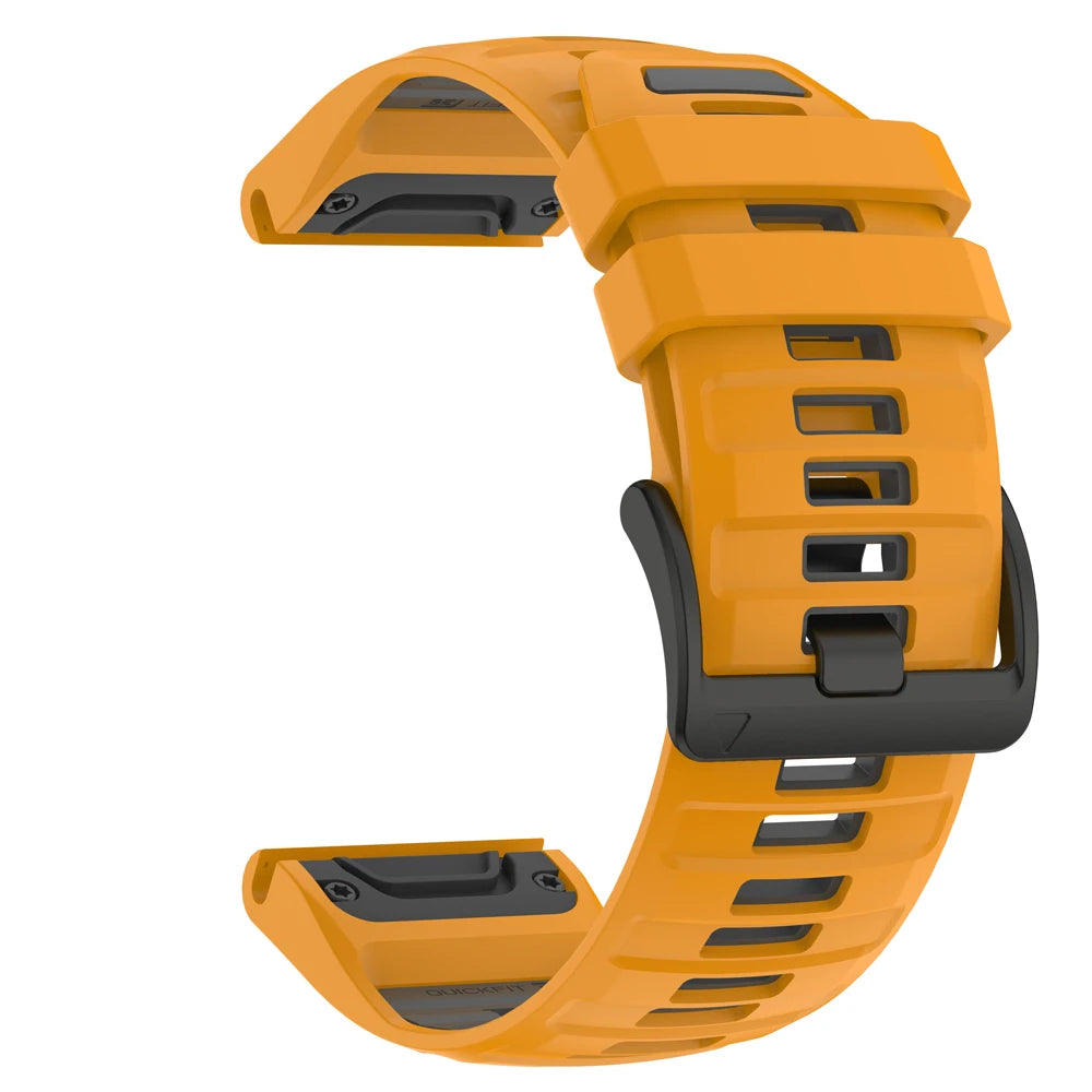 Sport Strap Silicone Watch Band 22mm 26mm For Garmin Fenix 8 Pro E 7 7X 6 6X 5 5X Plus Quick Release Bracelets Women Men Correa