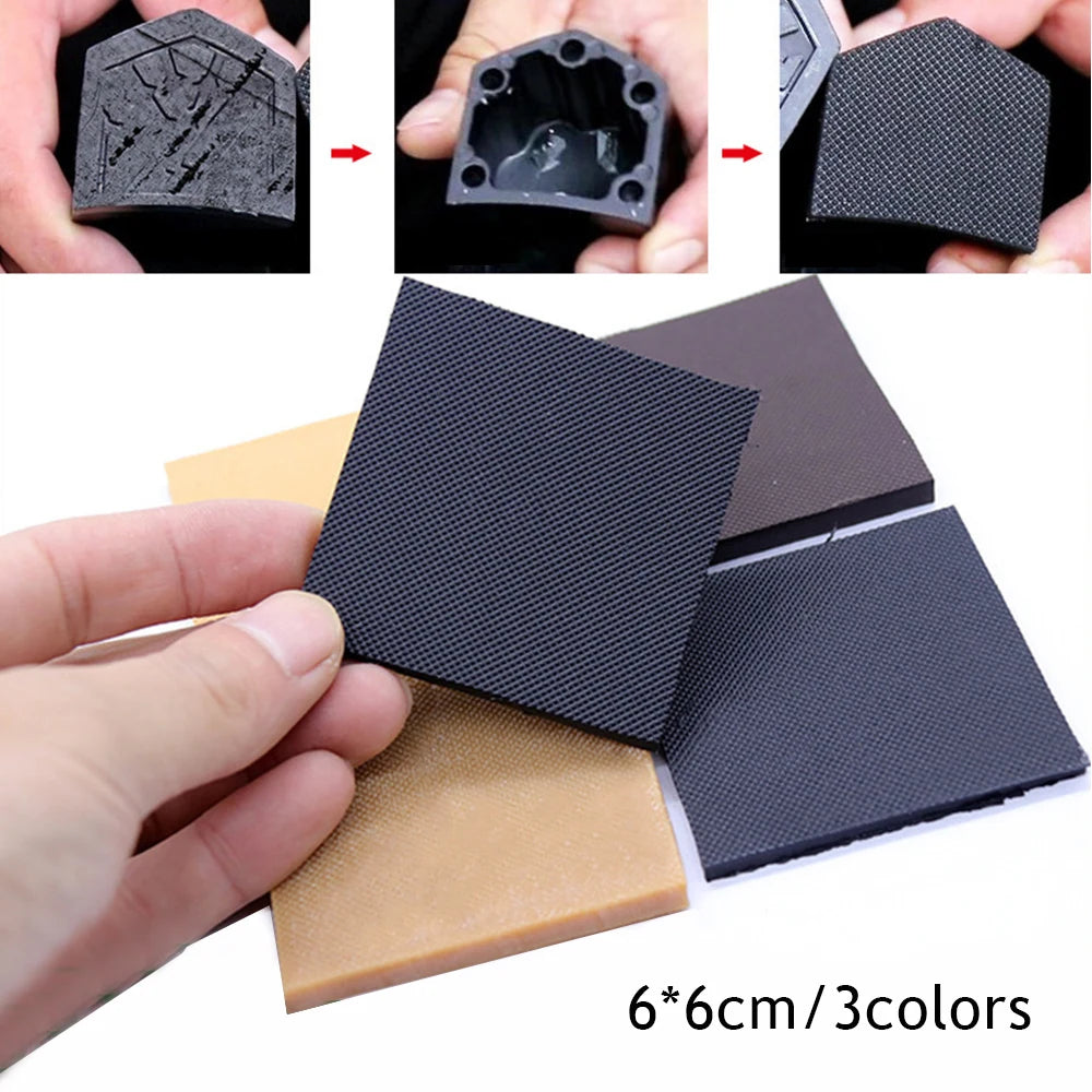 2pcs Repair Material Shoe Repair Wear-resistant DIY Soles Replacement High Heel Accessories Anti-slip Rubber Sole Protector