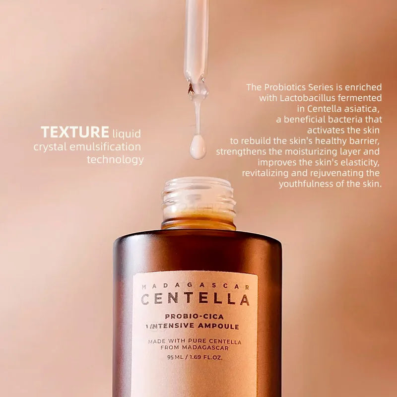Korean Madagascar Centella Probio-Cica Ampoule Serum  Facial Essence 95ml Skincare Original Products
