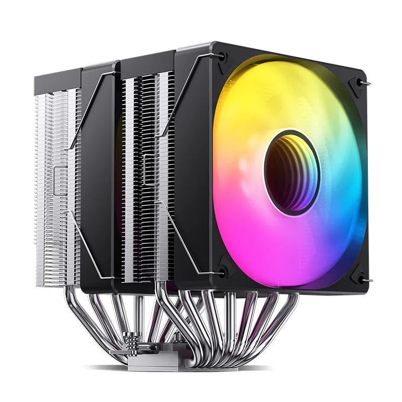 JONSBO CR-3000 Nickel Plated 7 Heat Pipe CPU Cooler ARGB Fan Dual Tower Air-cooled Radiator For LGA1700 115x 1200 2011 AM4 AM5
