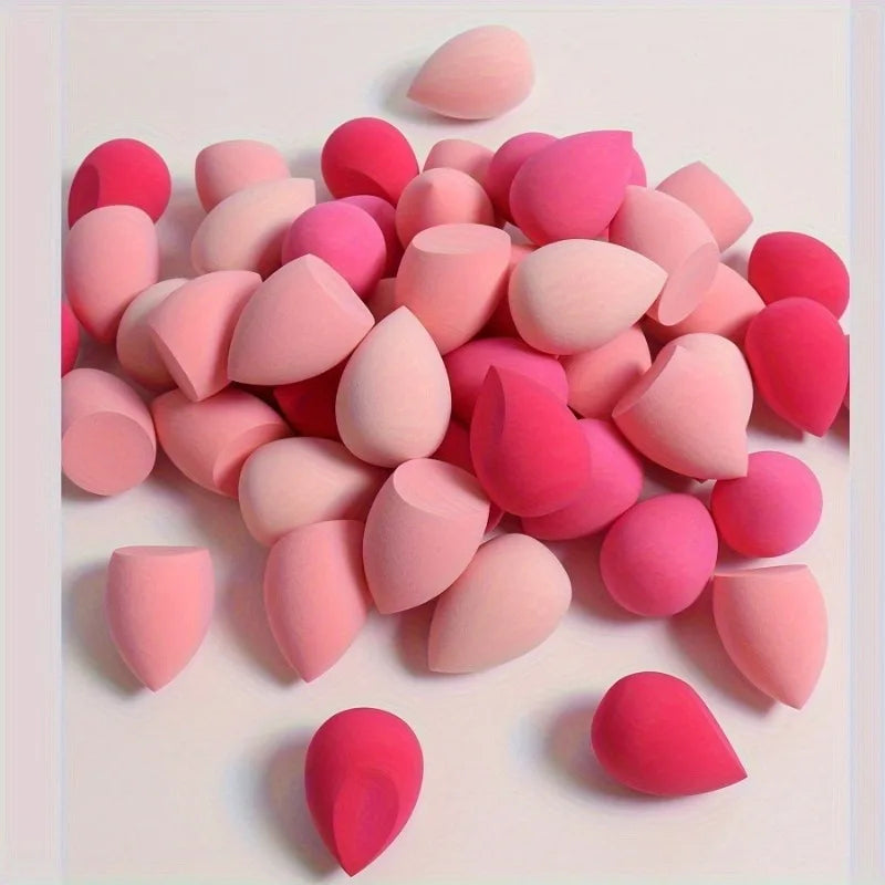 1/7/18PCS Makeup sponge latex free fragrance free makeup sponge wet and dry powderpuff suitable for all skin types random colors