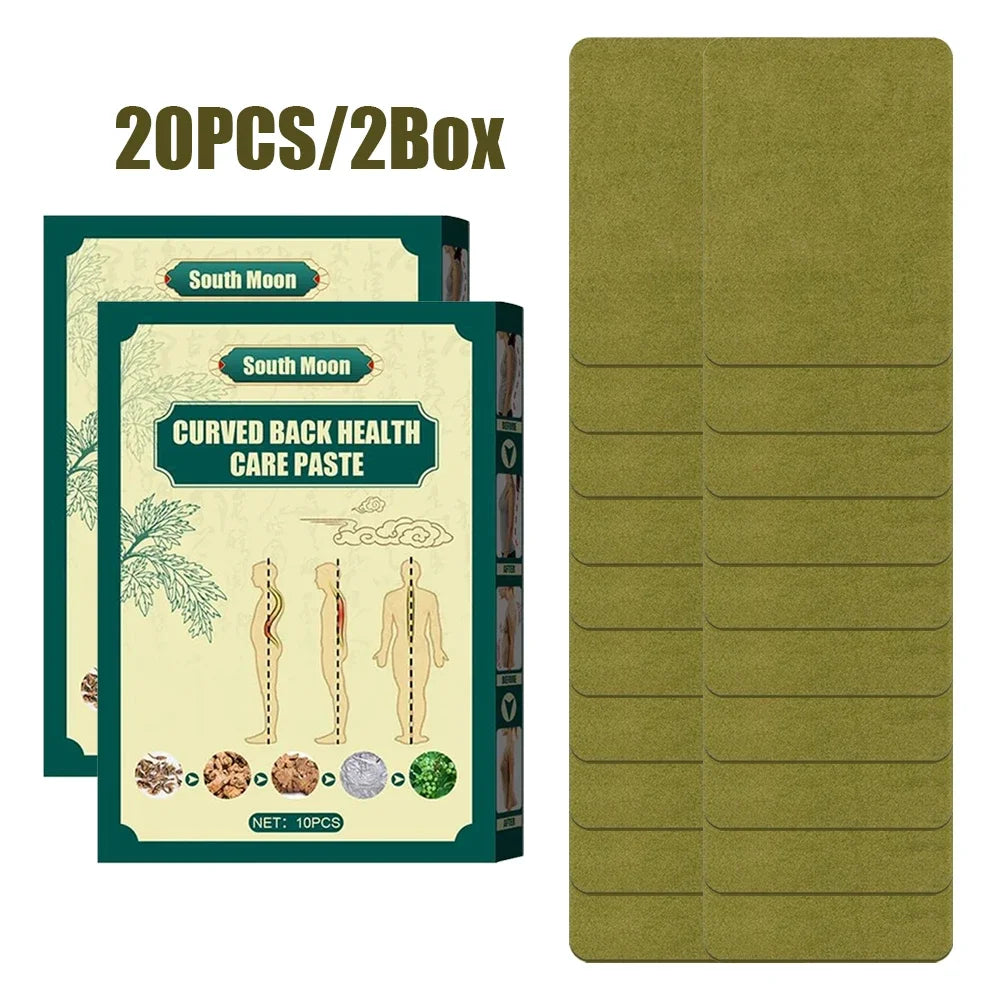 10-30PCS Lumbar Vertebra Patch Back Waist Self-heating Paste for Running Yoga Fitness Exercise