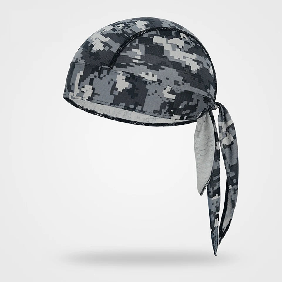 Cycling Headscarf Spring Summer Men Women Breathable Hiking Scarf Outdoor Tourism Pirate Hat Sports Sun Protection Headscarf