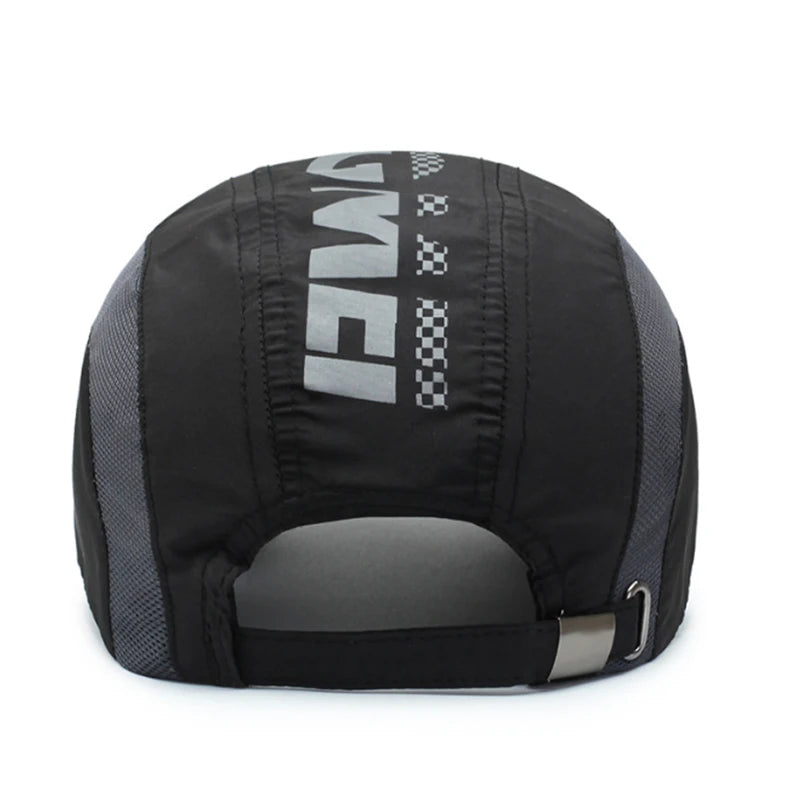 New Summer Hat Quick-Drying Cap Fashion Spring Baseball Cap Outdoor Sports Cap Breathable Mesh Hat Visor Hat Mens Cap