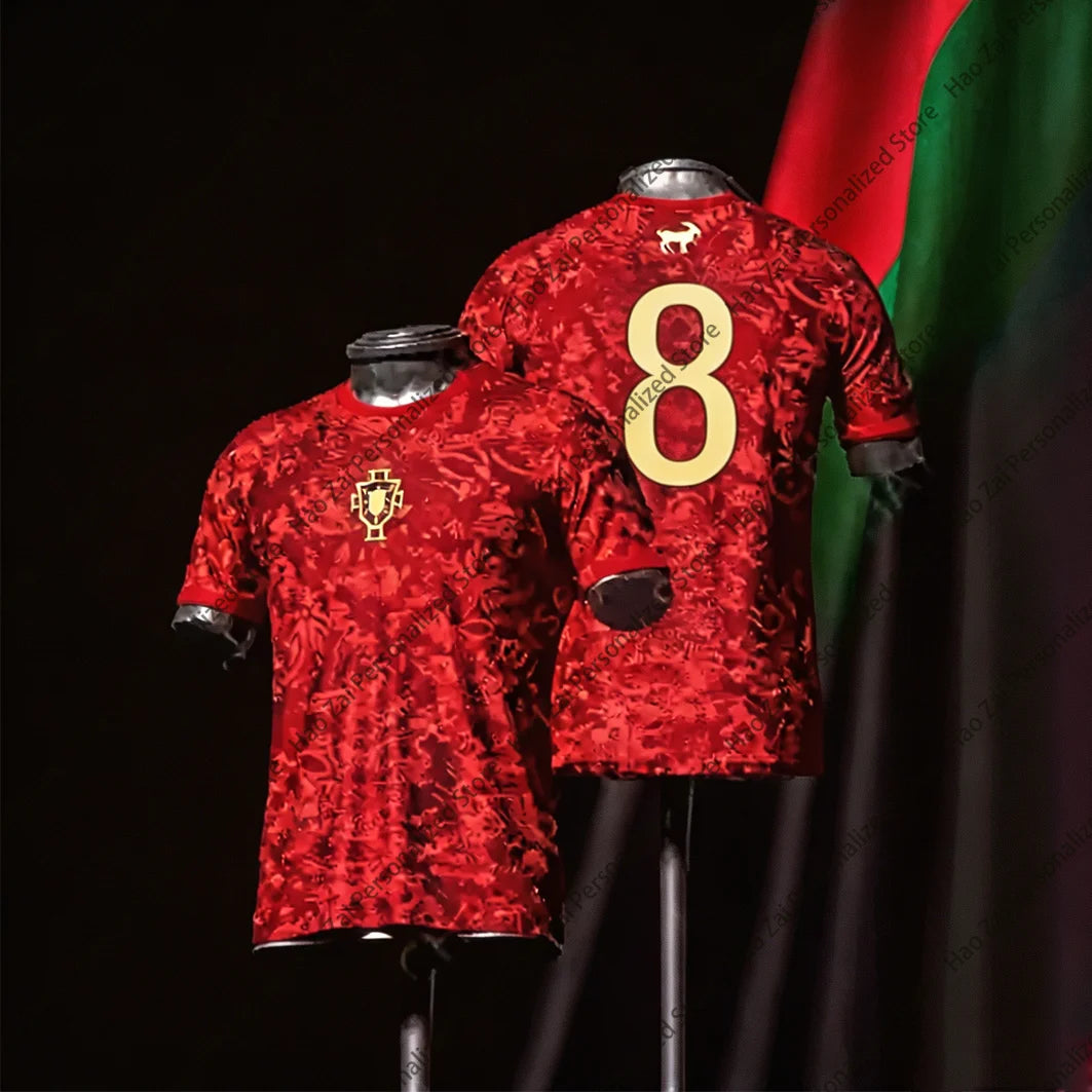 2026 Cristiano Ronaldo Commemorative Edition Jersey/T-Shirt—Portugal Men’s Women’s and Kids’ Sports and Casual Tops