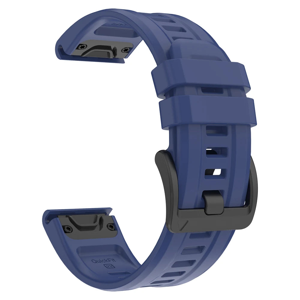 Sport Strap Silicone Watch Band 22mm 26mm For Garmin Fenix 8 Pro E 7 7X 6 6X 5 5X Plus Quick Release Bracelets Women Men Correa